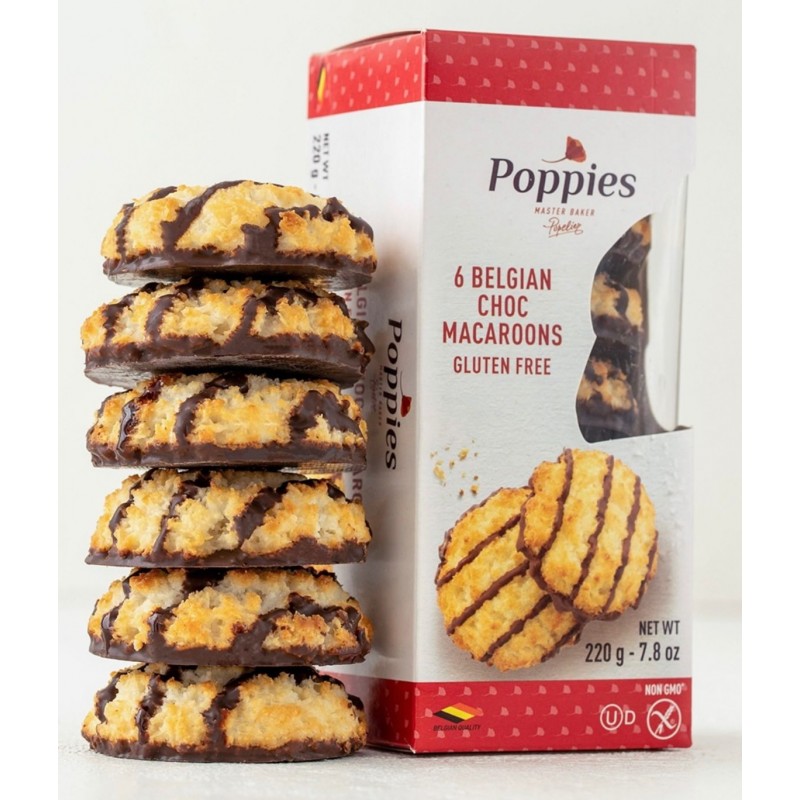 BISCUITS A LA NOIX DE COCO ET AU CHOCOLAT SANS GLUTEN x6 220g